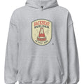 BACKBEAT BUILDER ON EVERY SONG | Funny Hoodie for Drummers - accurate print preview