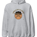 RAISED ON DIRT AND DUGOUTS | Cozy Softball Hoodie - accurate print preview