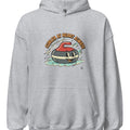 CURLER AT HEART ALWAYS | Cozy Hoodie for Curling Fans - accurate print preview