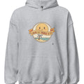 BEACH DAY PEOPLE CLUB | Cozy Hoodie for Summer Lovers - accurate print preview
