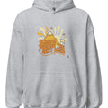 CLIMBER SEEKING THE NEXT SEND | Cozy Hoodie for Rock Climbers - accurate print preview