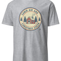 CABIN AIR AND CHRISTMAS CHEER | Cozy Christmas T-Shirt - accurate print preview