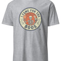 I CAME FOR THE BOOS | Funny Skeleton Humor T-shirt - accurate print preview