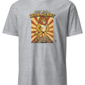 BUILT WITH A LION HEART | Fierce Wild Animal T-Shirt - accurate print preview