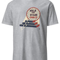 WALK THE STAGE OWN IT | Cap & Gown Graduation T-Shirt - accurate print preview