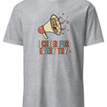 I CHEER FOR EVERY TRY | Fun T-Shirt for PE Teachers - accurate print preview