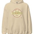 BORN FOR THE BADMINTON COURT | Comfy Badminton Hoodie - accurate print preview