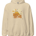 CLIMBER SEEKING THE NEXT SEND | Cozy Hoodie for Rock Climbers - accurate print preview