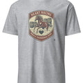 HEART RACING HOOVES THUNDERING HOME | Fun Barrel Racer T-Shirt - accurate print preview