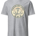 DISCIPLINE LIVES IN MY GI | Karate T-Shirt for Martial Artists - accurate print preview