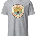 UKULELE PLAYER SEEKING GOOD VIBES | Fun T-shirt for Musicians - accurate print preview