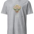 Lithops Botanical Art T-Shirt | Vintage Succulent Illustration - accurate print preview