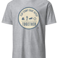 Cheerleading Clap Stomp Chant Repeat Together design for squads, pep rallies, and synchronized team spirit - accurate print preview