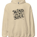 WIND IN MY SOUL | Cozy Boating Hoodie - accurate print preview