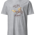EVERY FALL TEACHES ME FLIGHT | BMX Sports T-Shirt - accurate print preview