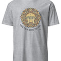 LESS TALK MORE TOP OUT | Funny Rock Climbing T-Shirt - accurate print preview