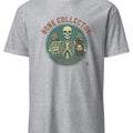 BONE COLLECTOR BY NIGHT | Funny Skeleton Humor T-Shirt - accurate print preview