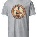 ULTIMATE PLAYER DISC IN HAND | Fun Ultimate Frisbee T-Shirt - accurate print preview