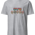 SUGAR SKULLS MAKE ME SMILE | Fun Day Of The Dead T-shirt - accurate print preview