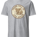 TRUNK FULL OF LIFE ADVICE | Elephant Wisdom T-Shirt - accurate print preview
