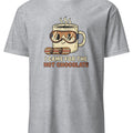 I CAME FOR THE HOT CHOCOLATE | Funny Snowboarding T-shirt - accurate print preview