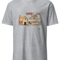 QUIET BARN LOUD FREEDOM | Equestrian T-Shirt for Freedom Riders - accurate print preview