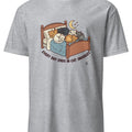 EVERY DAY ENDS IN CAT SNUGGLES | Funny Cat Lover T-Shirt - accurate print preview