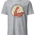 SAWDUST RUNS IN MY VEINS | Woodworking Life T-Shirt - accurate print preview