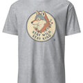 STAY WILD STAY KIND | Wolf Spirit T-Shirt - accurate print preview