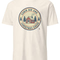 CABIN AIR AND CHRISTMAS CHEER | Cozy Christmas T-Shirt - accurate print preview