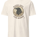 RAVEN SOUL CLUB MEMBER | Unique T-Shirt for Animal Lovers - accurate print preview