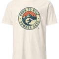 Snowboarding slogan design Born To Ride Powder Days for riders who live for fresh snow and winter mountain trips - accurate print preview