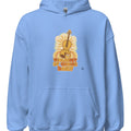 VIOLINIST BY CHOICE DAILY | Cozy Hoodie for Music Lovers - accurate print preview