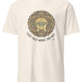 LESS TALK MORE TOP OUT | Funny Rock Climbing T-Shirt - accurate print preview