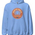 COASTER FANATIC THROUGH AND THROUGH | Cozy Hoodie for Theme Park Lovers - accurate print preview
