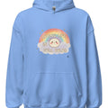 LIVING LIFE IN FULL COLOR | Fun Hoodie for Tattoo Lovers - accurate print preview