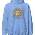 LESS TALK MORE TOP OUT | Funny Rock Climbing Hoodie - accurate print preview