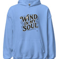 WIND IN MY SOUL | Cozy Boating Hoodie - accurate print preview