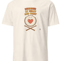 DRUMMER BY HEART AND HABIT | Funny Drummer T-Shirt - accurate print preview