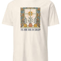 THIS HOME RUNS ON SUNLIGHT | Quirky Plant Lover T-Shirt - accurate print preview