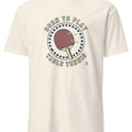 BORN TO PLAY TABLE TENNIS | Fun Table Tennis T-Shirt - accurate print preview