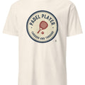 PADEL PLAYER THROUGH AND THROUGH | Fun Padel T-Shirt - accurate print preview