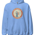 CALM STARTS AT FULL DRAW | Cozy Archery Hoodie - accurate print preview