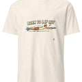 BORN TO LAY OUT | Funny Ultimate Frisbee T-Shirt - accurate print preview