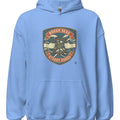ROUGH SEAS STEADY HANDS | Cozy Hoodie for Boating Lovers - accurate print preview