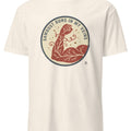 SAWDUST RUNS IN MY VEINS | Woodworking Life T-Shirt - accurate print preview