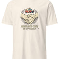 AMBULANCE CREW IS MY FAMILY | Funny Paramedic T-Shirt - accurate print preview