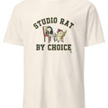 STUDIO RAT BY CHOICE | Funny Music & Arts T-Shirt - accurate print preview