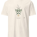 Lemon Verbena Botanical Art T-Shirt | A Vintage Inspired Design - accurate print preview