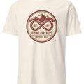 RIDING PARTNERS ON EVERY MILE | Funny Biker Couple T-shirt - accurate print preview